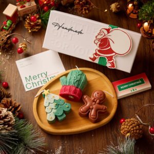 Christmas Scented Candle Gift Set — Handcrafted Soy Wax Holiday Collection
