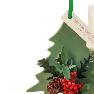 Christmas Tree Scented Wax Sachet - Hanging Aromatherapy Tablets for Closet, Drawer & Car - Holiday Gift Set